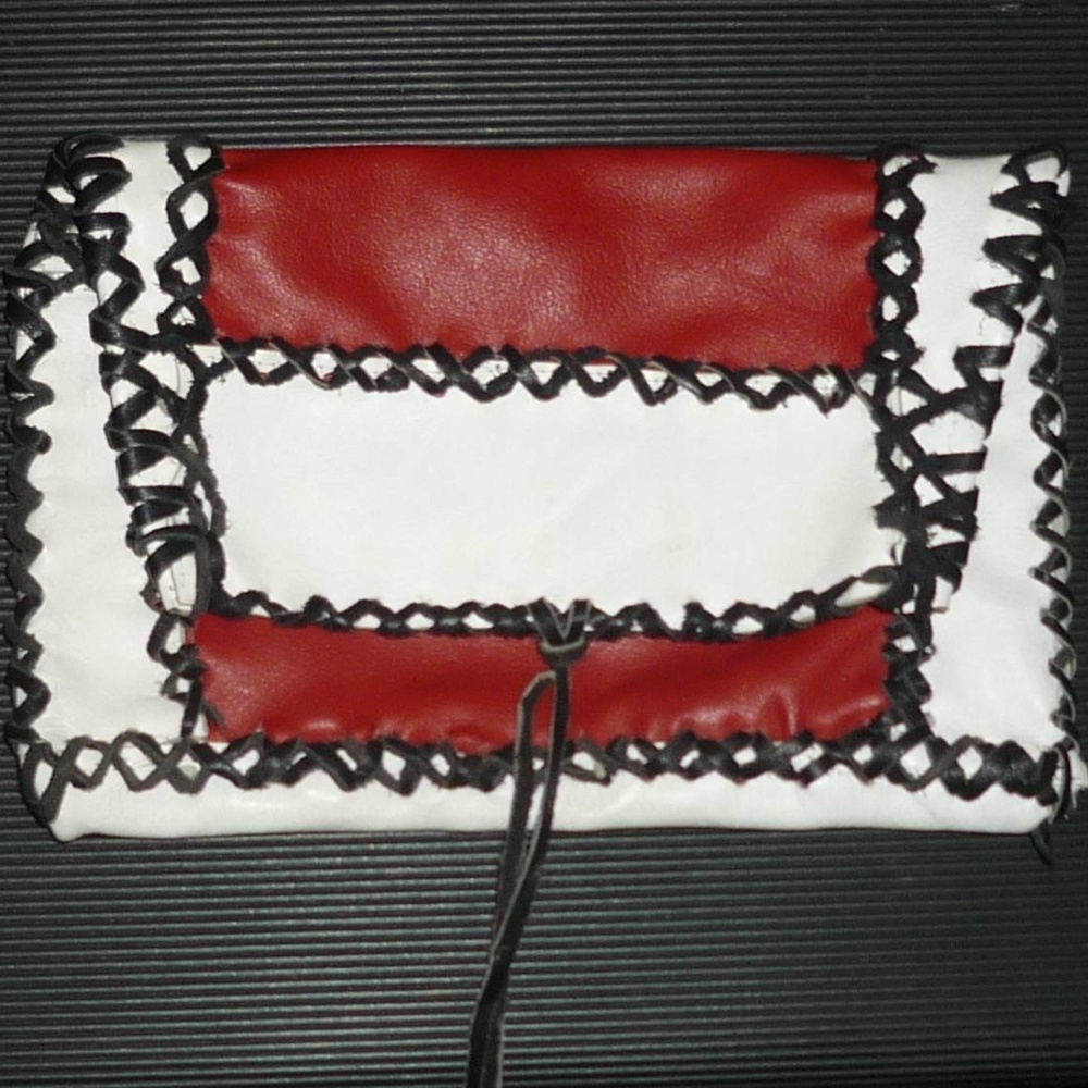 Ipad-Bag in red, white and black